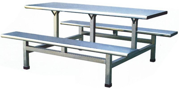 全不銹鋼餐桌椅